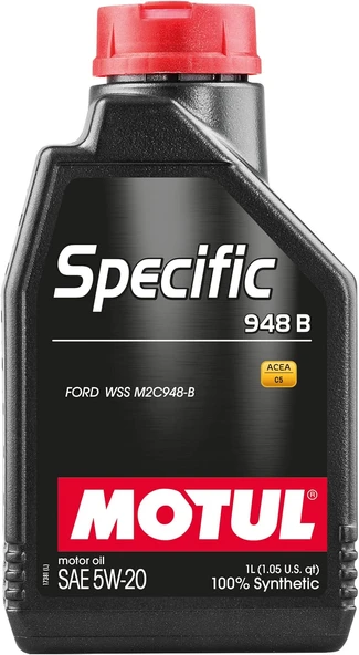 Motul Specific 948 B 5W-20 1 Lt Tam Sentetik Motor Yağı