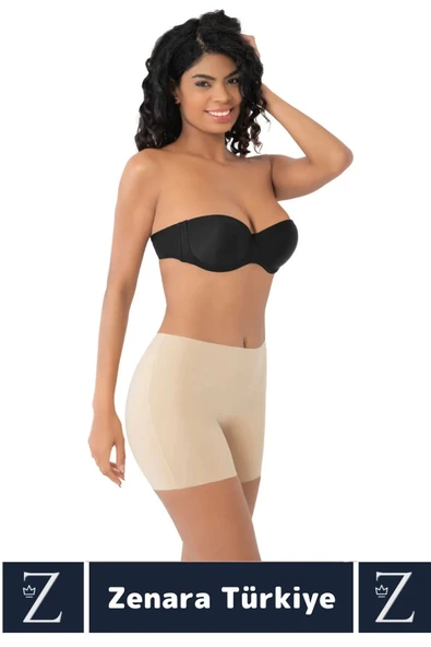 Gündelik İz İç Göstermez Kaymaz Vücut Sıkılaştıran Şekillendiren Toparlayan LAZER KESİM Boxer Korse - Resim 3
