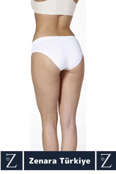 Gündelik İz Göstermez Bel Sıkılaştıran İncelten Vücut Toparlayan Dikişsiz Slip Külot Bato Korse - 4