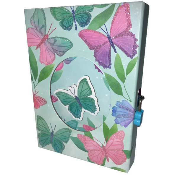 Bafix Hatıra Defteri Kilitli 15.3 x 21 CM Kilitli Hatıra Defteri