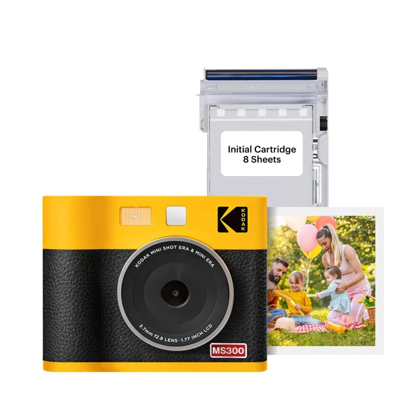 Kodak Mini Shot 3 Era - Sarı Filmli Fotoğraf Makinesi