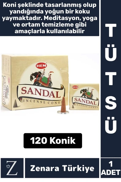 Rahatlama Arınma Dinginlik Meditasyon Yoga Chakra Pozitif Enerji Hoş Kokulu KONİK TÜTSÜ 120 Adet