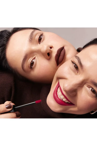 Cream Lip Stain Bulaşmayan Kadife Bitişli Ruj Mat Likit Ruj Yüksek kapatıcılık 10 saat kalıcı (5 ml) - 2