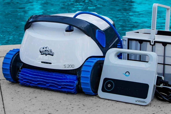 Gemaş DOLPHIN ( Plecos ) S200 Otomatik Havuz Süpürge Robotu-Automatic Pool Cleaners-ToptancıyızBiz - 3
