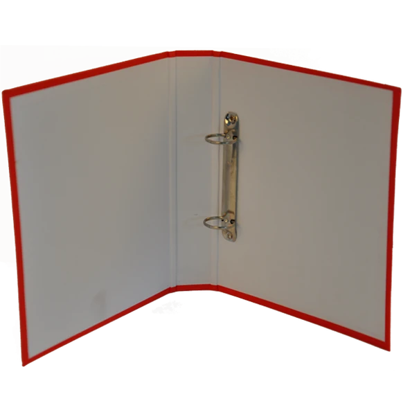 Bafix Talebe Klasörü Pvc 2 Halkalı A5 Kırmızı (20 Li Paket)