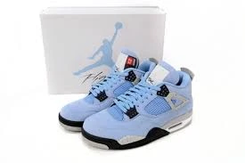 Nike Air Jordan Retro 4 University Blue Erkek - 3