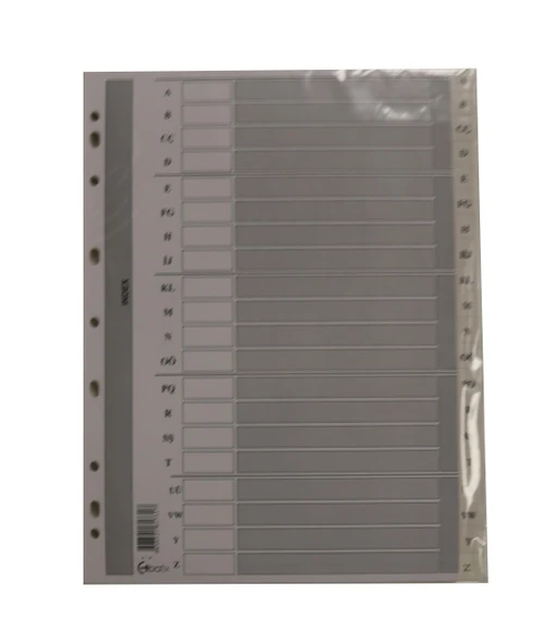 Bafix Seperatör A-Z Plastik A4 (15 Li Paket)