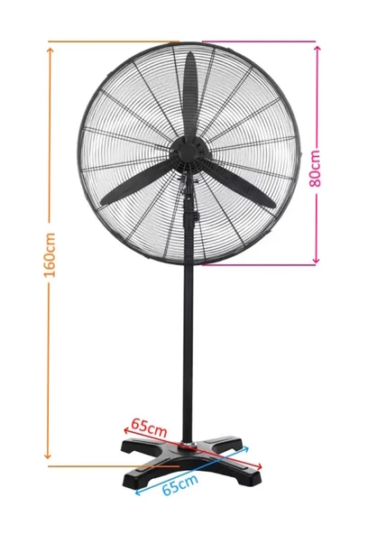 Ventus Ayaklı 30" Vantilatör Uzaktan Kumandalı 200 W Güçlü Orijinal Motor Uzaktan Kumandalı - 3