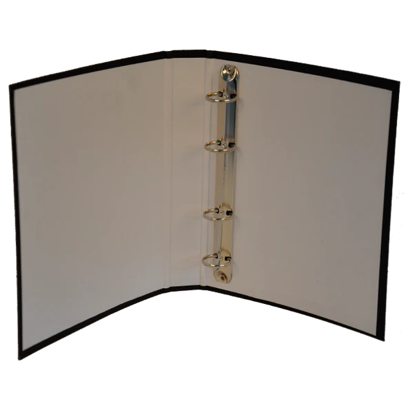 Bafix Talebe Klasörü Pvc 4 Halkalı A5 Siyah (20 Li Paket)