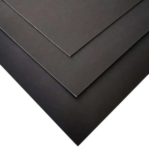 Bafix Maket Kartonu ( Fotoblok ) 3 MM 70x100 Siyah (25 Li Paket) - 1