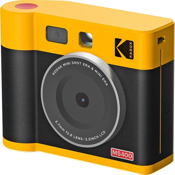 Kodak Mini Shot 4 ERA Sarı 4X4 Filmli Fotoğraf Makinesi - 2