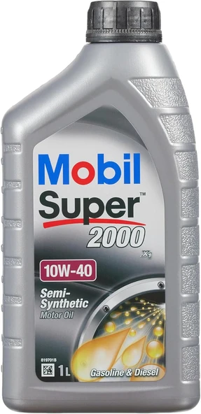 Mobil Super 2000 X1 10W40 Motor Yağı, 1 L ürün görseli