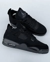 Nike Air Jordan 4 Black Cat - Erkek Spor Ayakkabı - 3