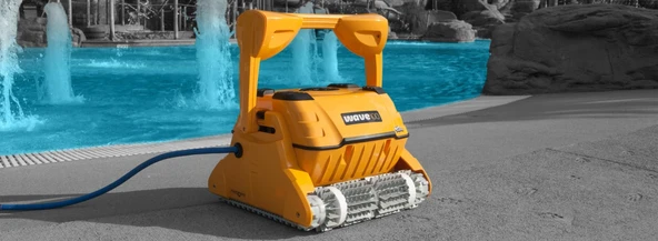 Gemaş PLECOS W10 (DOLPHIN) WAVE 100 Otomatik Havuz Süpürge Robotu-Automatic Pool Cleaners-ToptancıyızBiz - Resim 8