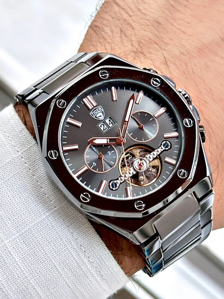 TI-610B TIGER OTOMATİK ERKEK SAATİ ürün görseli