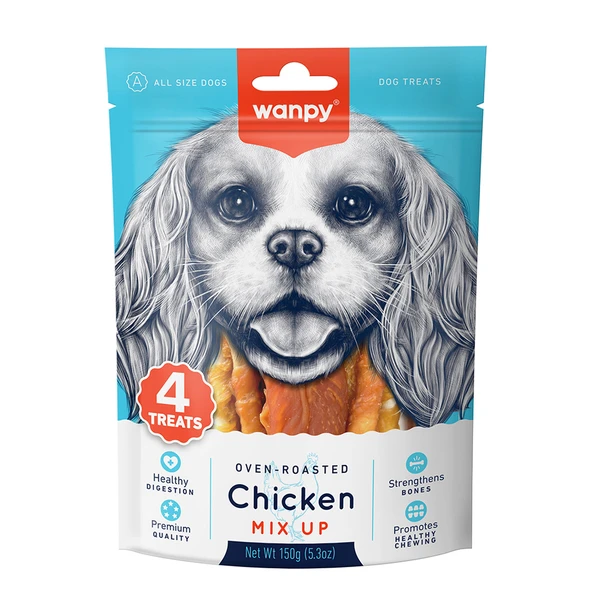 Wanpy Tavuklu Karışık Köpek Ödülü 150g Skt:02/2026 - 1