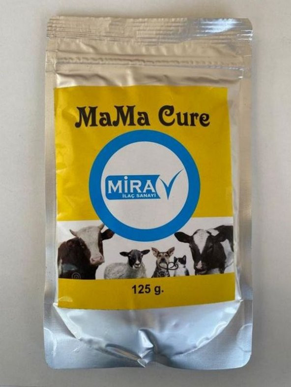 Mama Cure 125 Gr x 4 Adet Buzağı Koyun Kuzu Keçi İshal Önleyici Elektr
