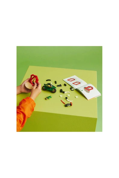 ® NINJAGO® Lloyd’un Ninja Sokak Motosikleti 71788 - 4 Yaş ve Üzeri için Yapım Seti (64 Parça) - 4