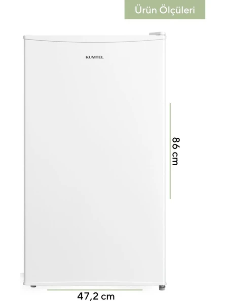 Kumtel 93L Beyaz Büro Tipi Buzdolabı HMB-110 - 1