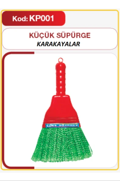 Plastik Süpürge Küçük Royaleks-KP-001 - 1
