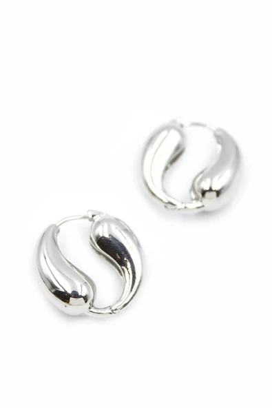 Damla Küpe - Gümüş - 2