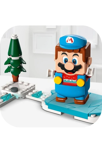 ® Super Mario™ Ice Mario Kostümü ve Donmuş Dünya Ek Macera Seti 71415 - Yapım Seti (105 Parça) - 7