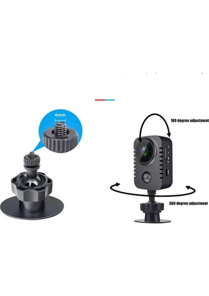 Taşınabilir MD29 Mini Kamera, 1080P Hd Geniş Açılı Lens Kamera, Otomatik Gece Görüşü Kamera, Pır Video Kayıtlı Kamera - 2
