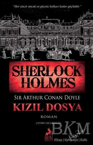 Sherlock Holmes - Kızıl Dosya Ren Kitap Sir Arthur Conan Doyle