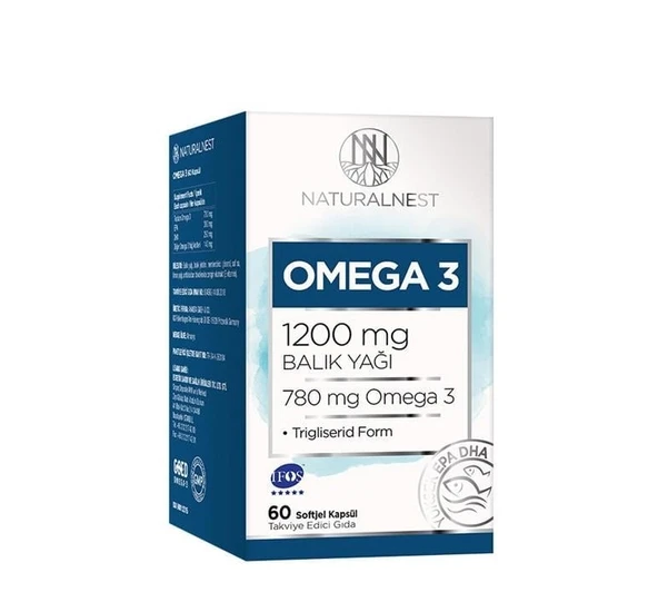 Naturalnest Omega 3 50 Kapsül