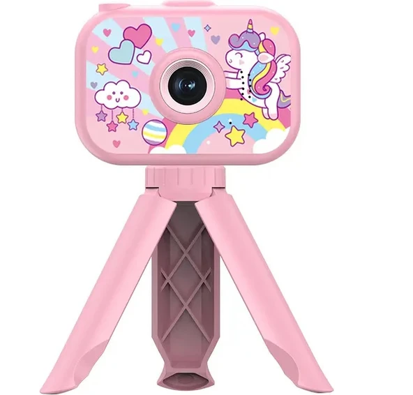 Çocuk Digital  Fotoğraf Makinası 2 Kameralı 1080p HD 32GB Hafızalı - 2