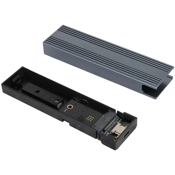 Vcom USB 3.1 Gen 2 Type-C M.2 NVMe SSD HDD Kutusu (Harddisk Yoktur) - Resim 2