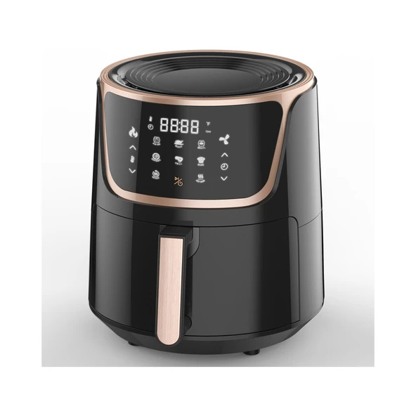 Upany Xxl Air Fryer 6,5 L Yağsız Fritöz Siyah - 2