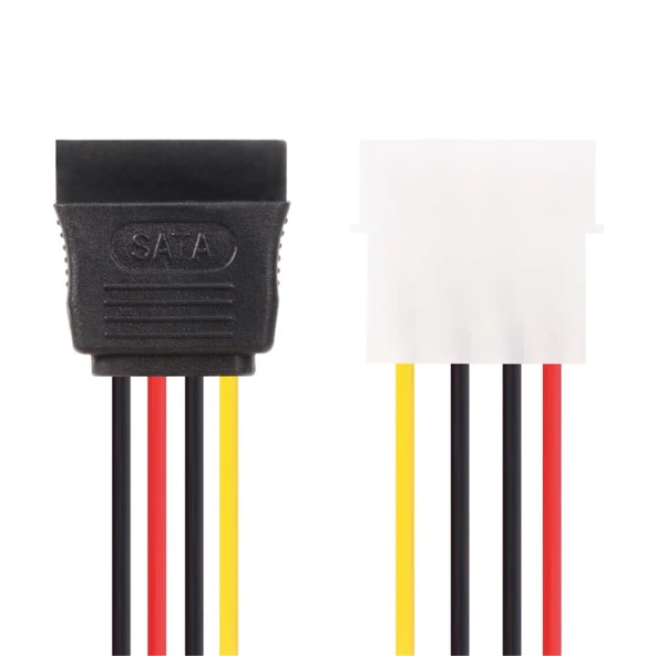 Vcom Tekli Sata Power Kablo 15 CM Sata Power Kablosu - Resim 2