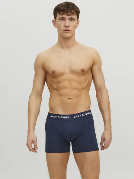 JACK JONES Erkek Lacivert Renk 6 lı Boxer 12171946 - 2