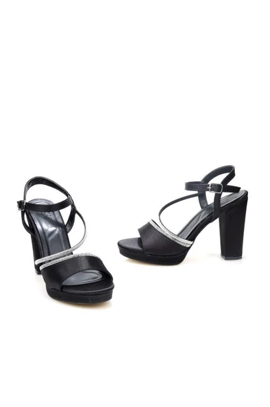 Papuçcity Tamer 03148 10 Cm Platform Topuklu Kadın Abiye Ayakkabı - 6