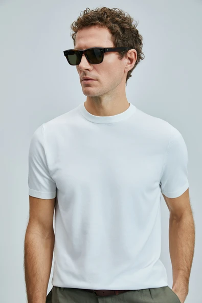 Lufian 111090110 Tıno Modal Karışımlı Tişort Erkek T-Shirt - Resim 7