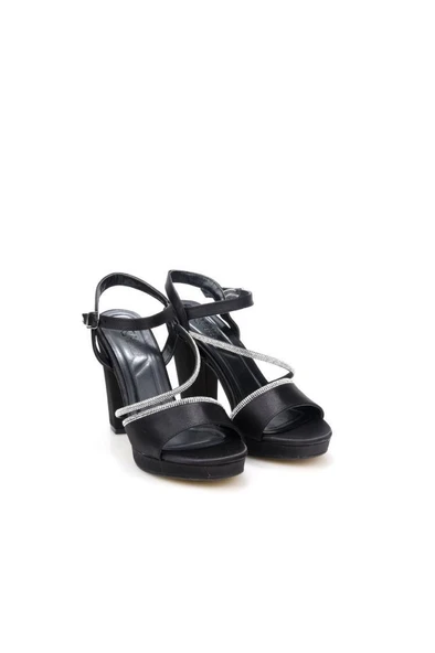 Papuçcity Tamer 03148 10 Cm Platform Topuklu Kadın Abiye Ayakkabı - 5