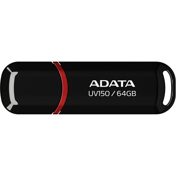 ADATA 64GB USB3.2 Gen1 Black Flash Bellek ürün görseli