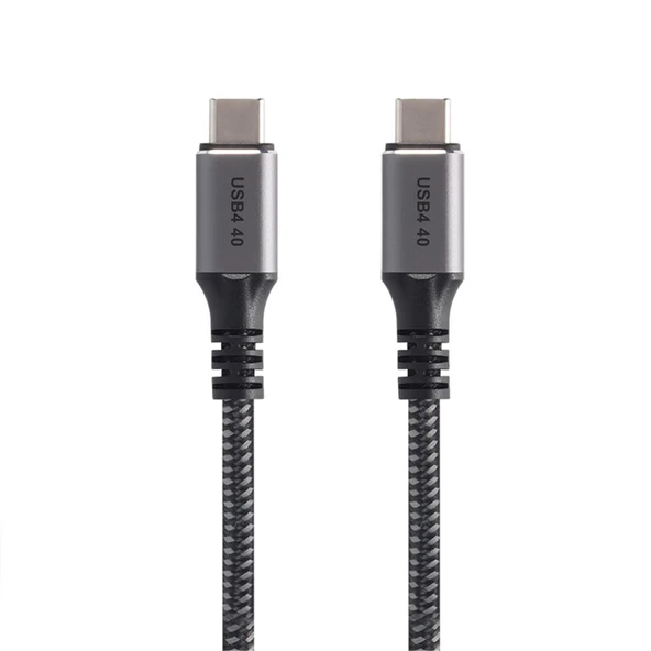 Vcom Type-C to Type-C 2 Metre 20Gbps USB4 5 Amper Şarj Kablosu