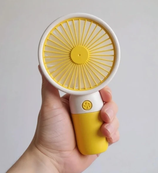 Avec USB Şarjlı El Fanı I Mini Taşınabilir Fan I Yaz Serinleticisi I Vantilatör I Telefon Standlııı - 2
