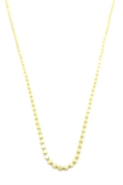 Ezme Zincir Kolye - 45cm - Altın - 2