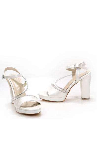 Papuçcity Tamer 03148 10 Cm Platform Topuklu Kadın Abiye Ayakkabı - 3