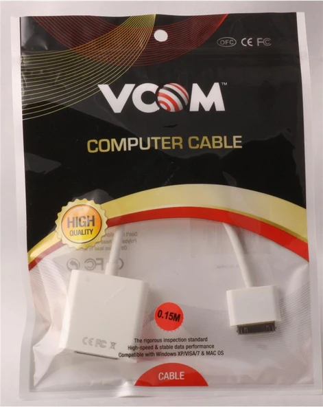 Vcom Iphone 4 - Ipad 2 - Ipad 3 To Hdmı Adaptör - Resim 2