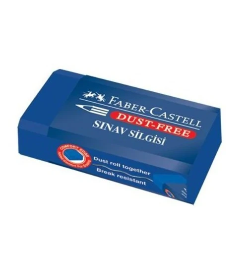 Faber Castell Sınav Silgisi Orta Boy - 3 adet ürün görseli 1