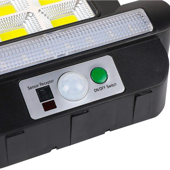 SOLARLI KUMANDALI 81 LEDLİ SENSÖRLÜ KAPI AYDINLATMASI CL-S180 (4915) - 3