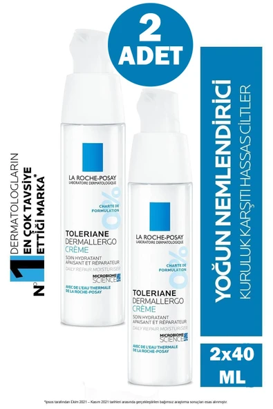 La Roche Posay Toleriane Dermallergo Cream 40 ml 2 Adet