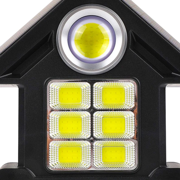 SOLARLI KUMANDALI 81 LEDLİ SENSÖRLÜ KAPI AYDINLATMASI CL-S180 (4915) - 2