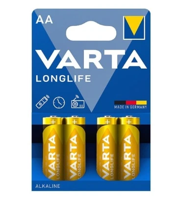 Varta Kalem Pil AA 4Lü - 3 paket - 1