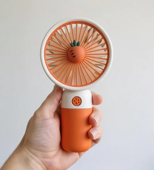 Avec USB Şarjlı El Fanı I Mini Taşınabilir Fan I Yaz Serinleticisi I Vantilatör I Telefon Standlıi - 2