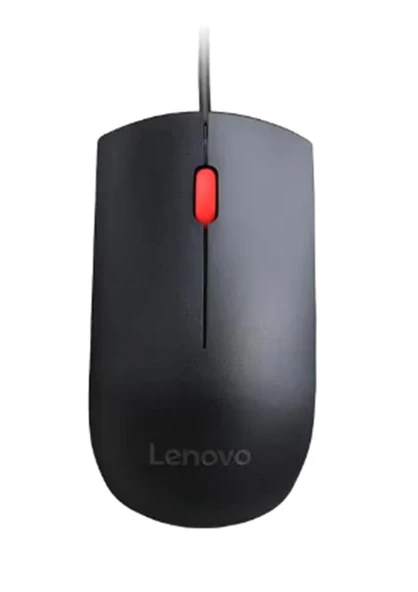 Lenovo Optik Kablolu Mouse 1600DPI Kablo Uzunluğu 1.8 Metre ürün görseli